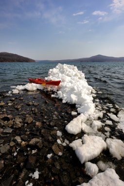 Апрельский морской каякинг