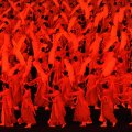 Вероятнее всего, это намек на «Море крови» — революционную  повесть товарища Ким Ир Сена. По которой также созданы одноименная опера и фильм.